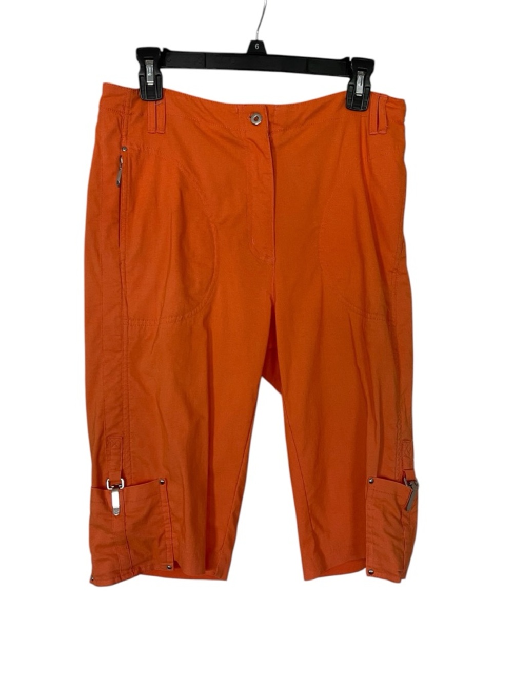 Jamie Sadock Orange Golf Capri Pants Athleisure